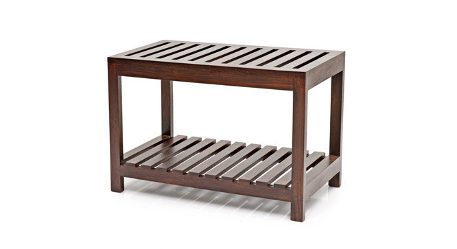 Marco Luggage Bench Dark Walnut